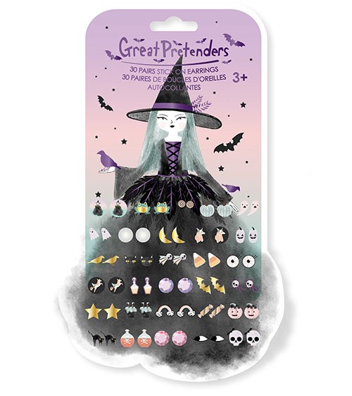 Halloween Witch Ohr-Sticker - 30 Paar