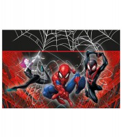 Kunststoff-Tischdecke "Spiderman World of Webs" - 120 x 180 cm