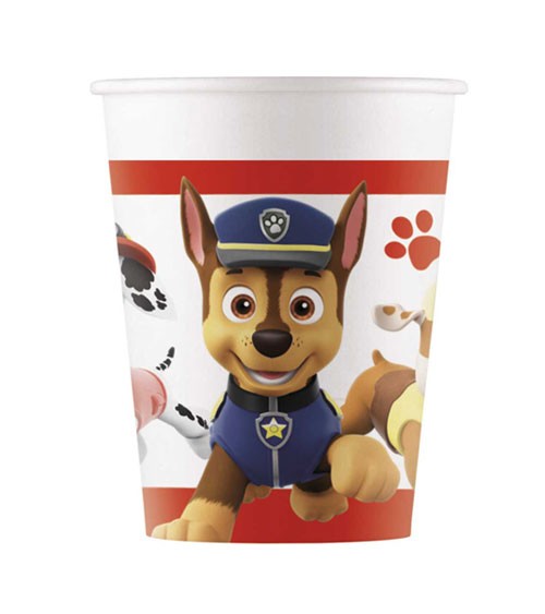 Pappbecher "Paw Patrol - Ready for Action“ - 8 Stück