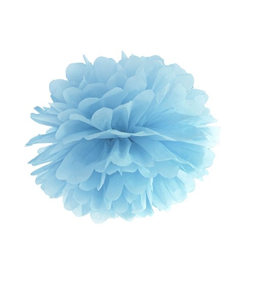 Pom Pom - 25 cm - hellblau