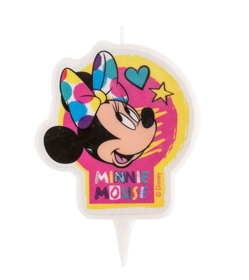 Kuchenkerze "Minnie Mouse" - 7,5 cm