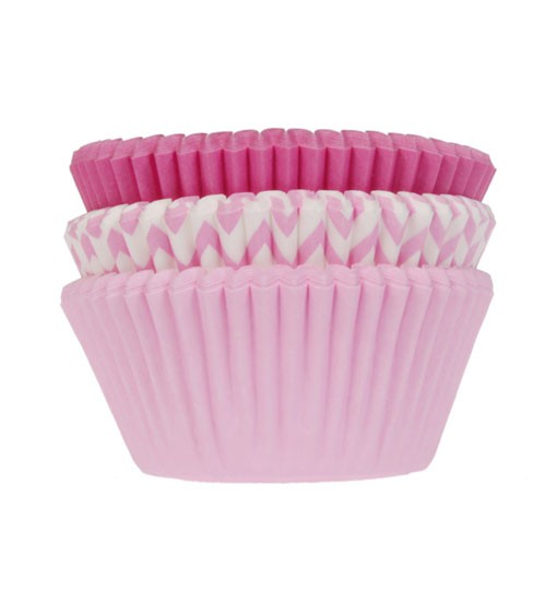 Papierförmchen - Farbmix Pink - 75 Stück