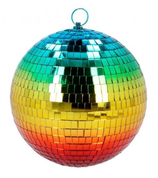 Discokugel - Regenbogen - 20 cm