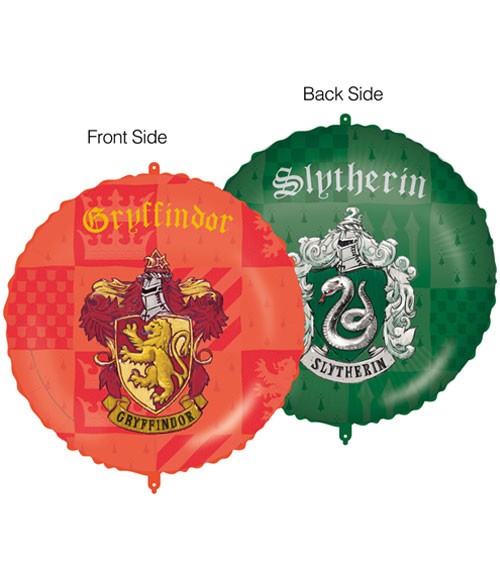 Folienballon "Harry Potter" - Gryffindor & Slytherin - 46 cm