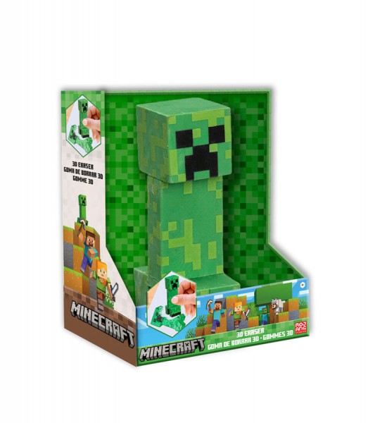 3D-Radiergummi "Minecraft" - Creeper