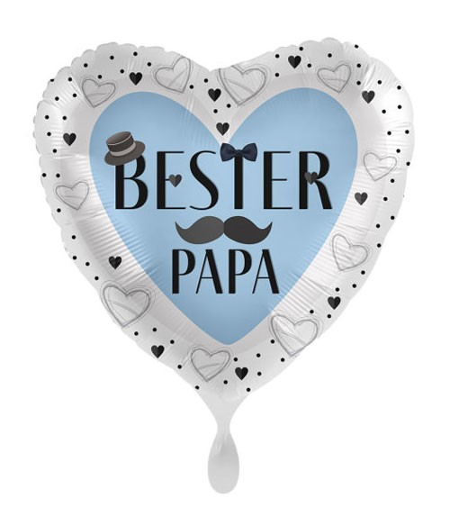 Herz-Folienballon "Bester Papa"