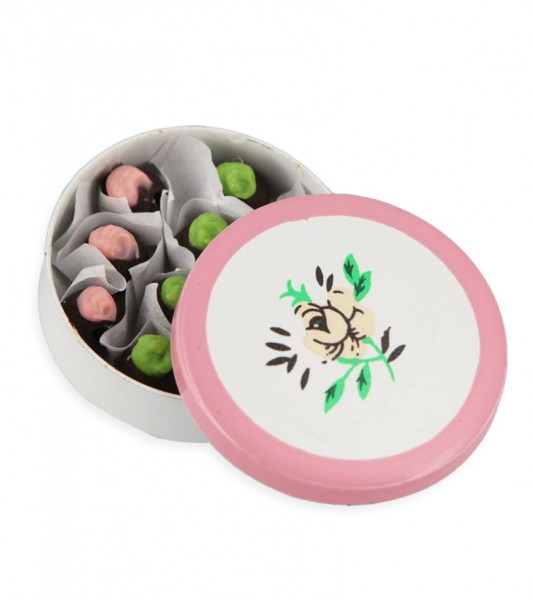 Pralinendose - gefüllt - 2,5 cm