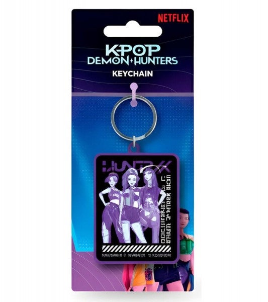 KPop Demon Hunters Schlüsselanhänger "Huntrix Group"