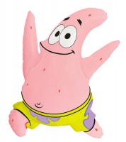 Supershape-Folienballon "SpongeBob" - Patrick - 75 x 66 cm