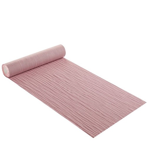 Musselin-Stoff - rosenholz - 30 cm x 10 m
