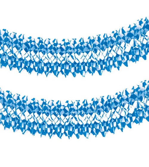 XXL-Großraum-Girlande "Bayrisch Blau" - 25 cm x 10 m