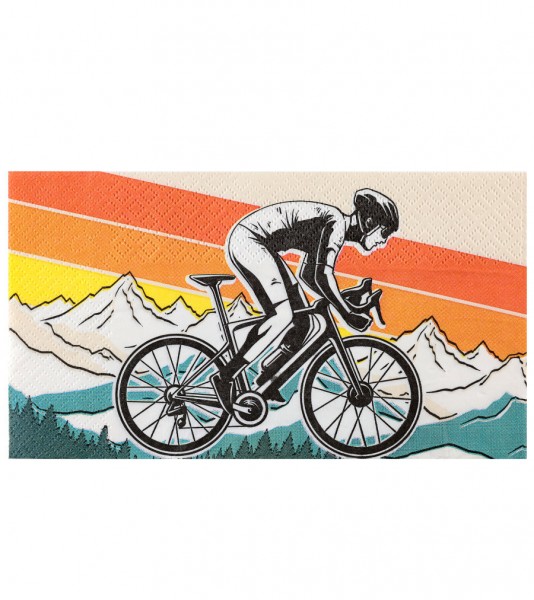 Servietten "Radsport" - 12 Stück