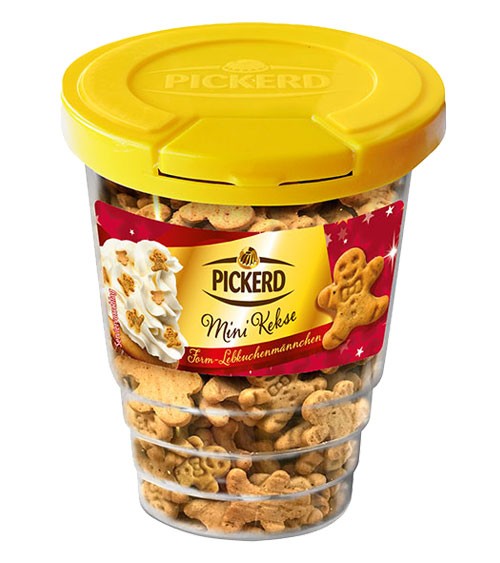 Pickerd Mini-Kekse "Lebkuchenmännchen" - 40 g