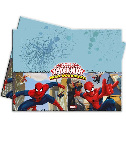 Kunststoff-Tischdecke "Ultimate Spiderman - Web Warriors“ - 120 x 180 cm