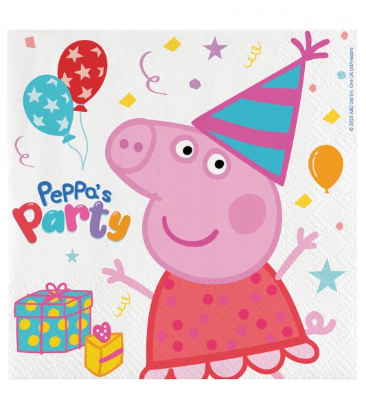 Servietten "Peppa Pig" - 20 Stück