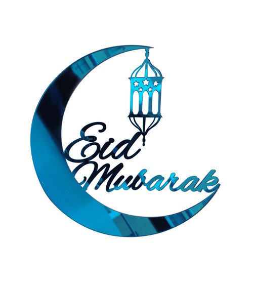 Deine Hängedekoration "Eid Mubarak" aus Acrylspiegel