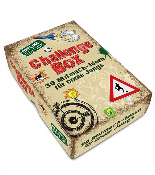 Challengebox 30 Mitmach-Ideen für coole Jungs