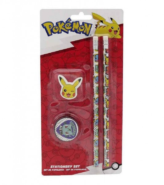 Pokémon Schreibset - 4-teilig
