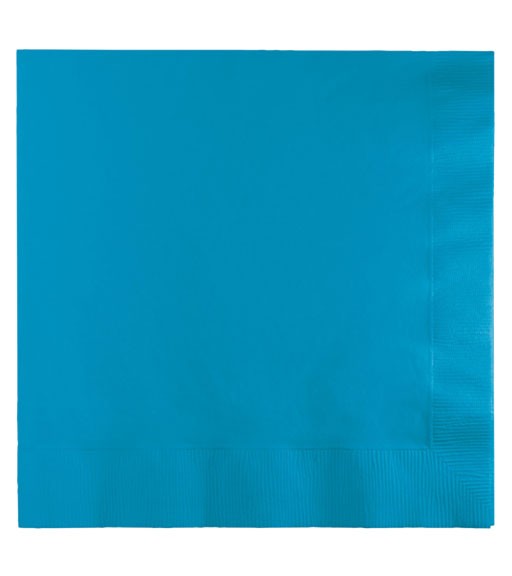 Servietten - türkisblau - 50 Stück