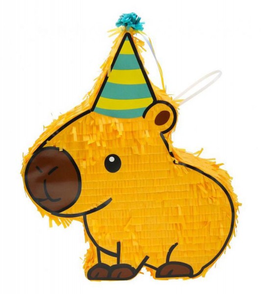Pinata "Party-Capybara" - 43 x 35 cm