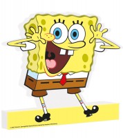 Aufsteller aus Styropor "SpongeBob" - 28 cm