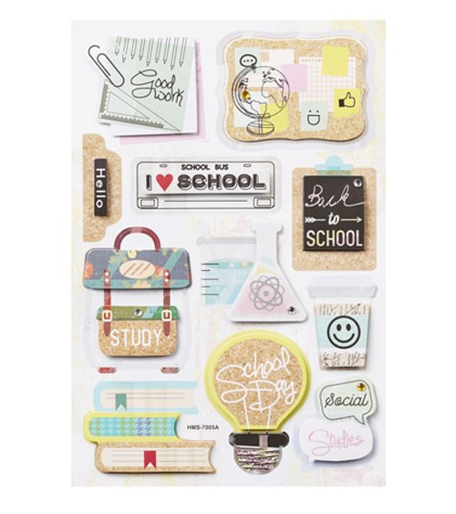 Sticker "Schule" - 1 Bogen