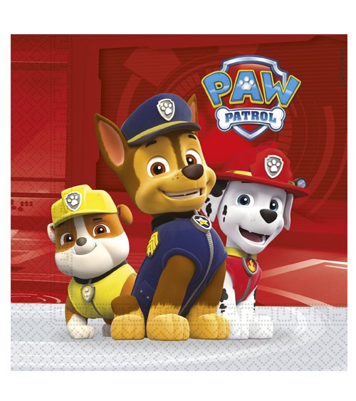 Servietten "Paw Patrol - Ready for Action“ - 20 Stück