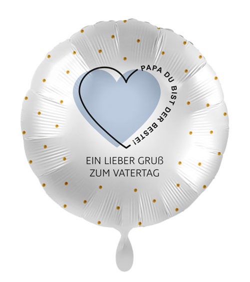 Folienballon "Papa Du bist der Beste" - Vatertag