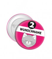 Dein Button „Katze“ - Wunschtext