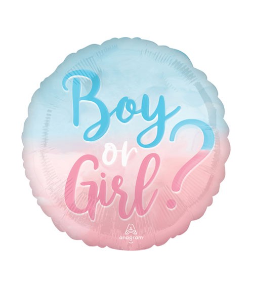 Folienballon "Big Reveal" - 43 cm
