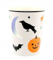 Pappbecher "Halloween" - 8 Stück