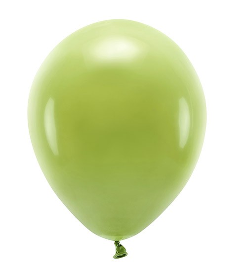Standard-Ballons - pastell olive - 100 Stück