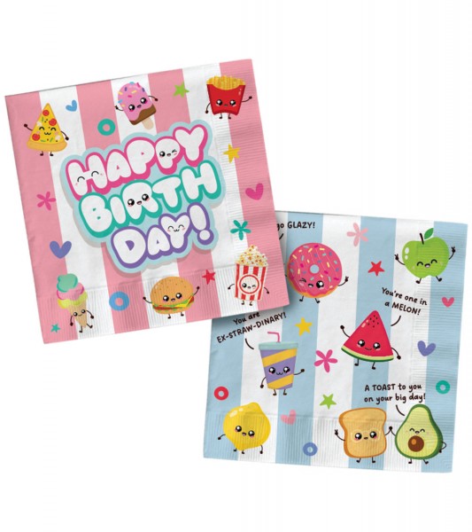 Servietten "Kawaii Party" - 20 Stück