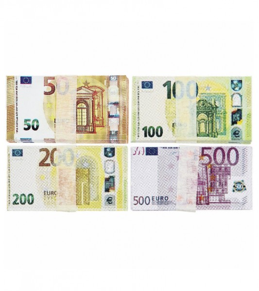 Miniatur Geldscheine - 3 x 1,5 cm
