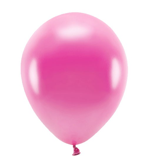 Metallic-Ballons - fuchsia - 30 cm - 10 Stück