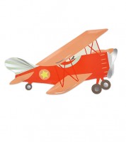 Flugzeug-Pappteller - 8 Stück