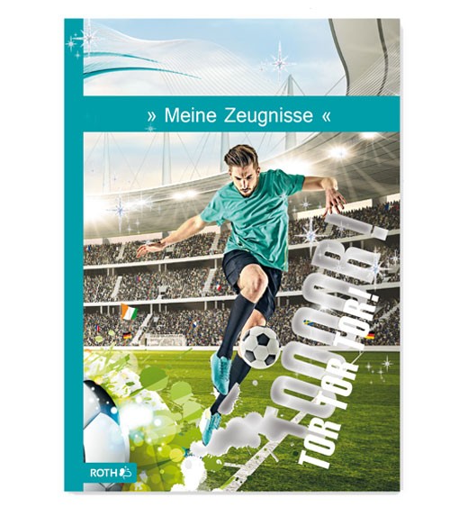 Zeugnismappe "Fußballstar"