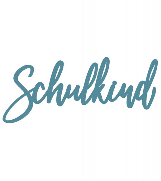 Dein Schriftzug "Schulkind" - Farbwahl