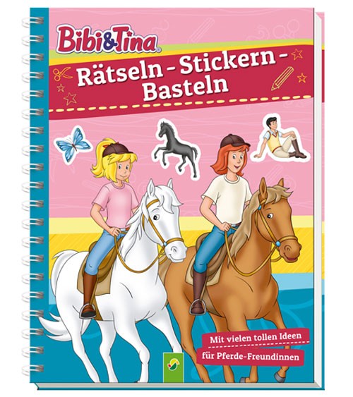 Bibi & Tina - Rätseln-Stickern-Basteln