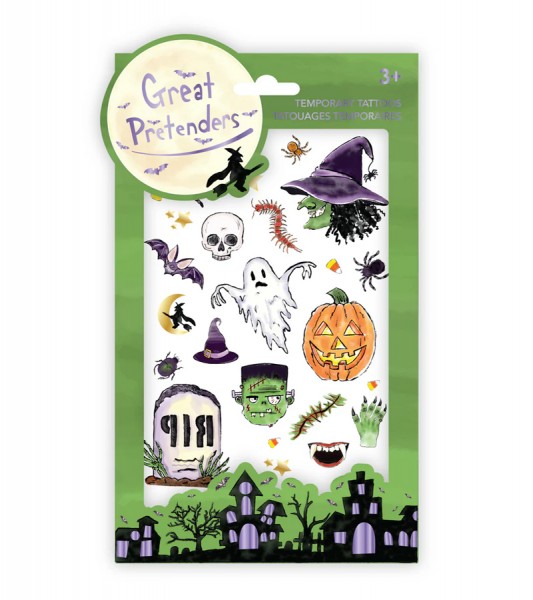 Halloween Tattoos - 24 Stück