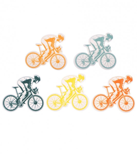 Streudeko aus Papier "Radsport" - 25 Stück