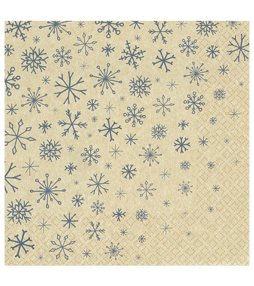 Servietten "Snowflakes Falling" - 20 Stück