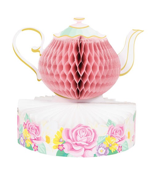 Wabenaufsteller "Floral Tea Party" - 25 x 24 cm