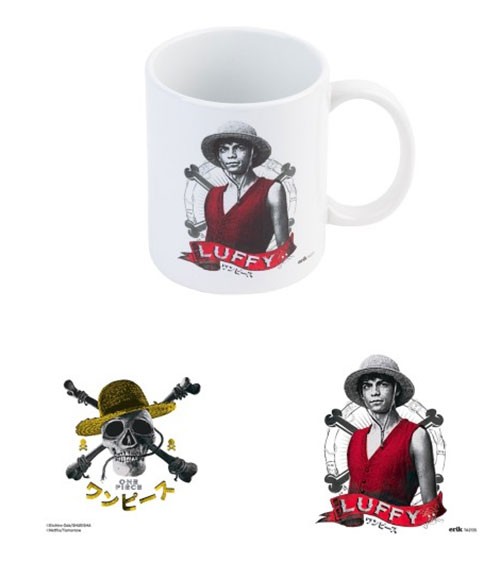 One Piece Tasse - Keramik - Ruffy & Jolly Roger
