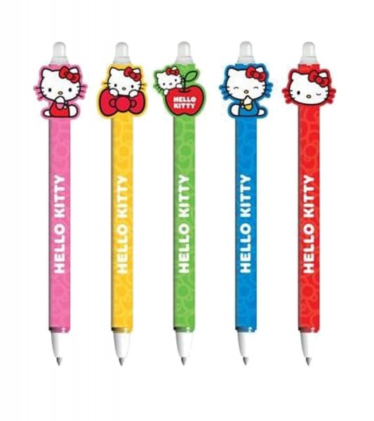 Gelstift "Hello Kitty" - radierbar - sortiert