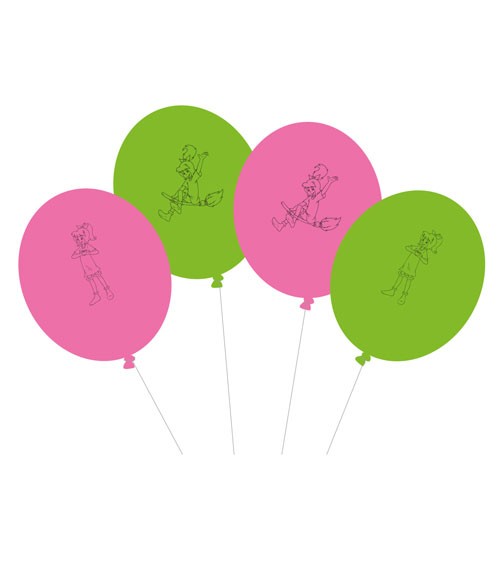 Luftballon-Set "Bibi Blocksberg" - 8 Stück
