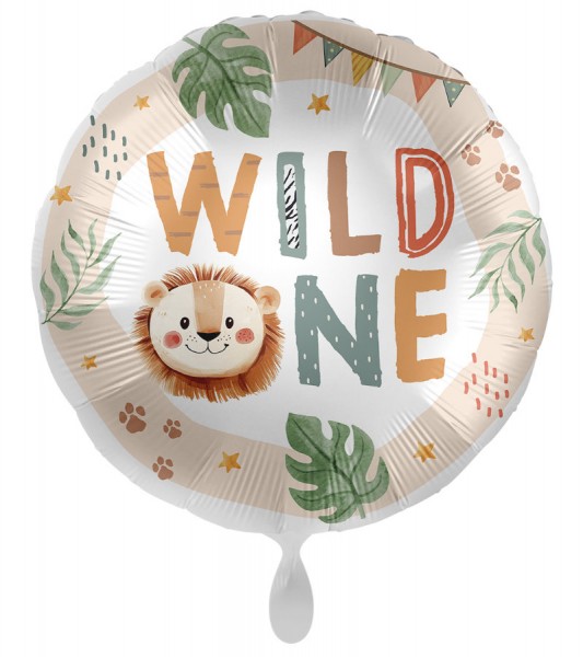 Folienballon "Wild one" - 43 cm