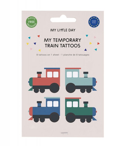 Tattoos "Kleine Eisenbahn" - 1 Bogen