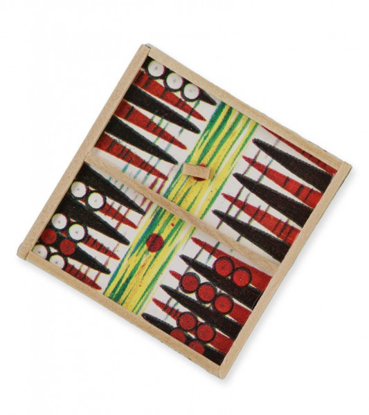 Backgammon - 4 x 4 cm