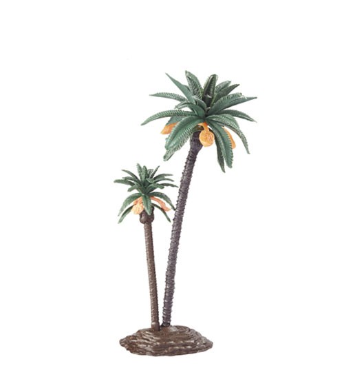 Kleine Palmen aus Kunststoff - 12 und 18 cm
